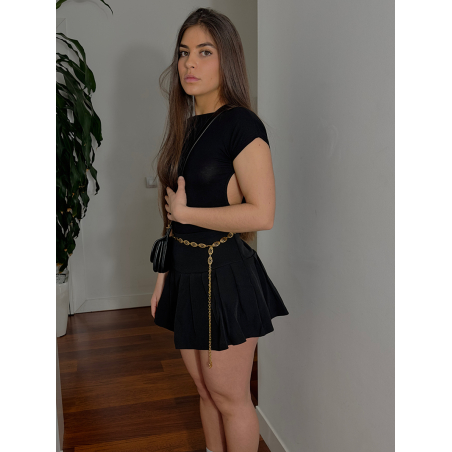 jupe-short noire